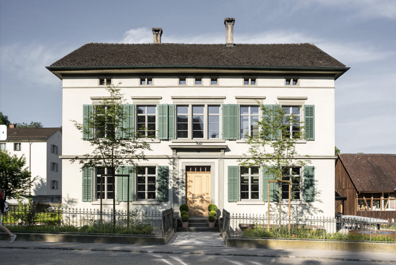 Das Firmengebäude von aussen